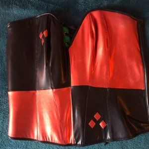 Harley Quinn / Poison Ivy Reversible Corset